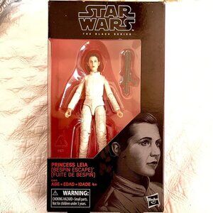 Hasbro Star Wars Black Series Princess Leia Bespin Escape  Figure NIB